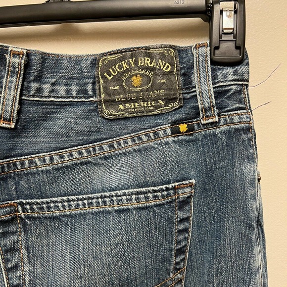 Lucky Brand Jeans Men's 30x30 Regular Size Black The Art Of Blue Jeans - Picture 6 of 8